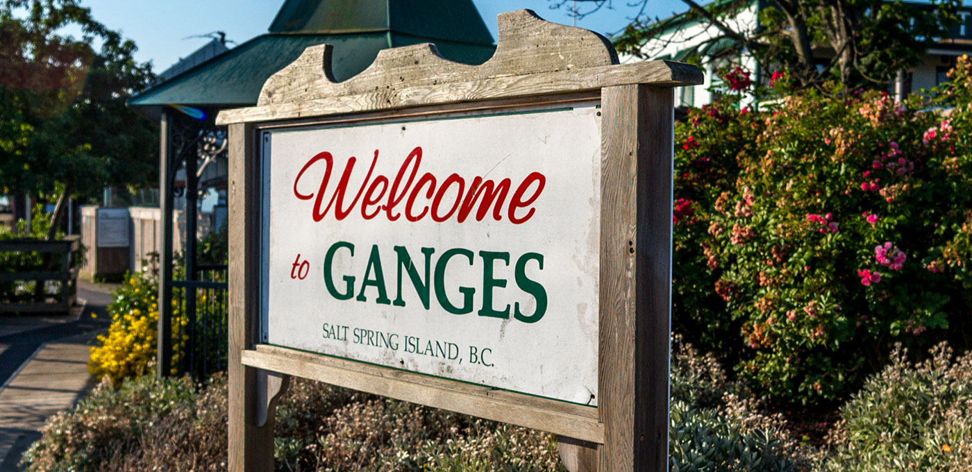 Welcome To Ganges, BC